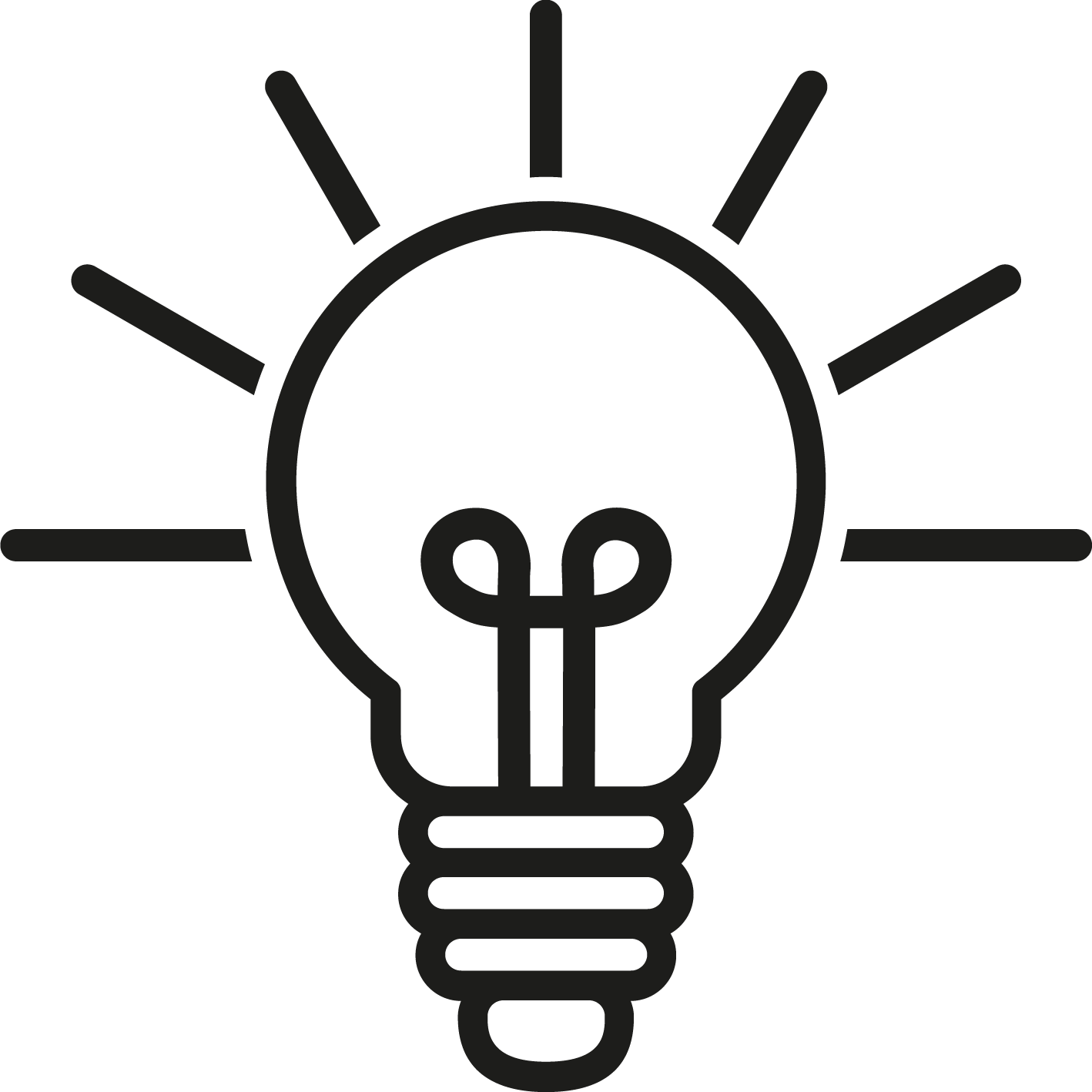 Illustration of a lightbulb