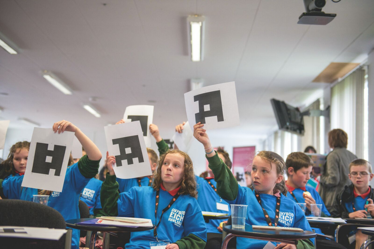 Children in class