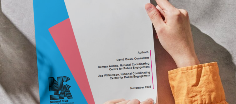 The front cover of the Civic Capabilities Framework