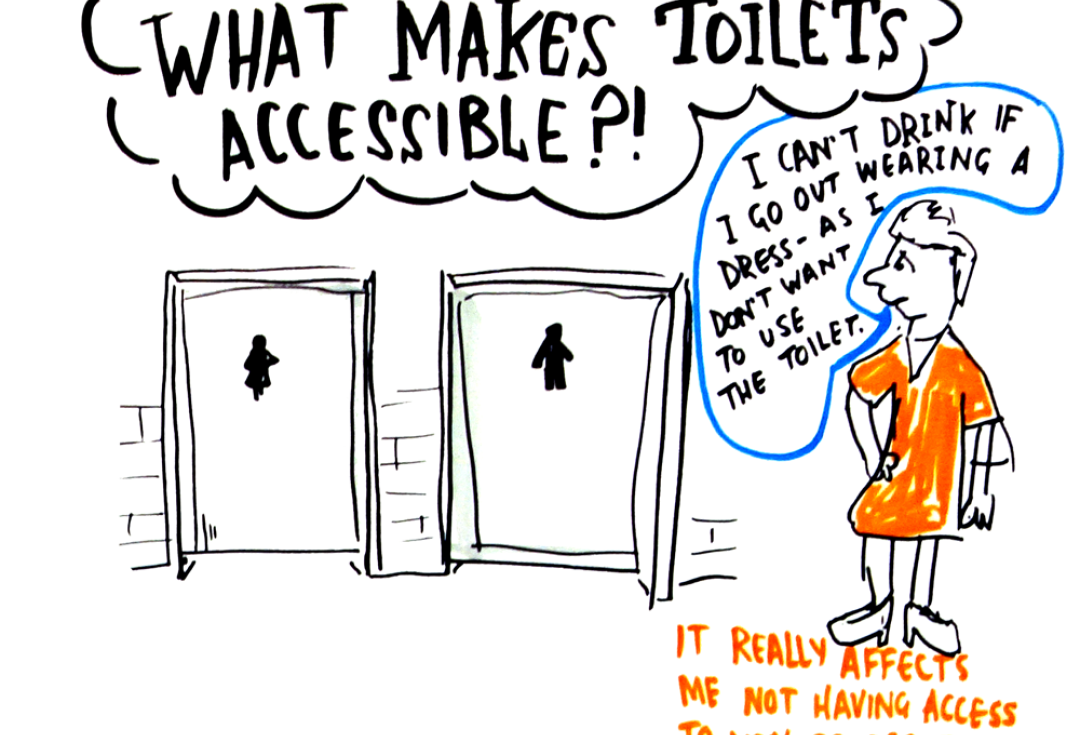 What makes toilets accessible?