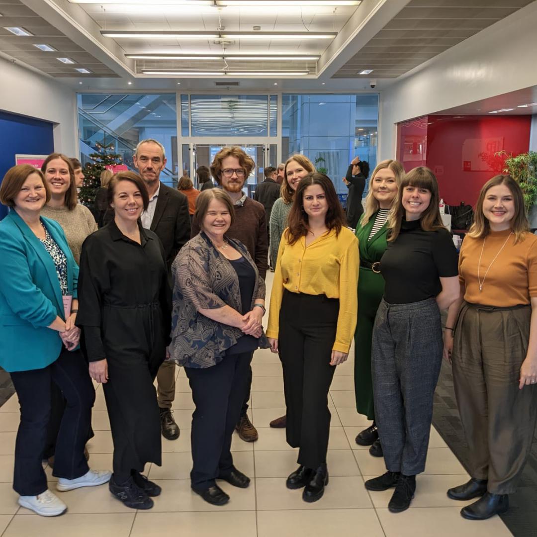 photo of 11 members of the NCCPE team